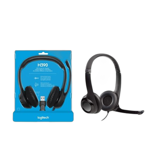 Logitech casque logitech usb avec microphone h390 – noir. Un océan de bonnes affaires sur Diaytar Sénégal