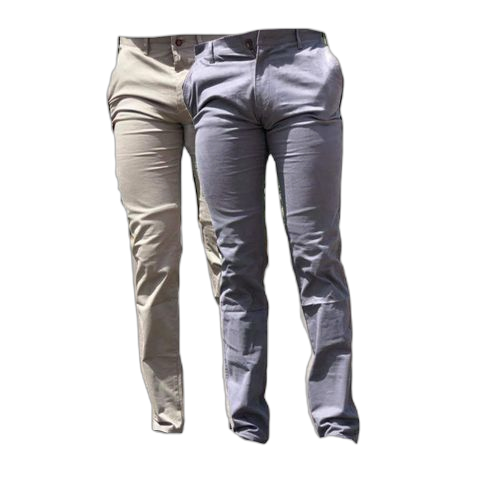 Lot de 2 pantalons kaki beige gris