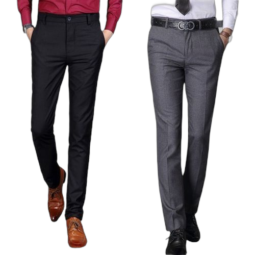 Lot de 2 pantalons super cent coupe droite qualité supérieur