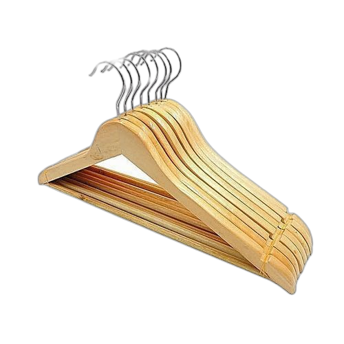 Lot de 3 cintres bois pour manteaux