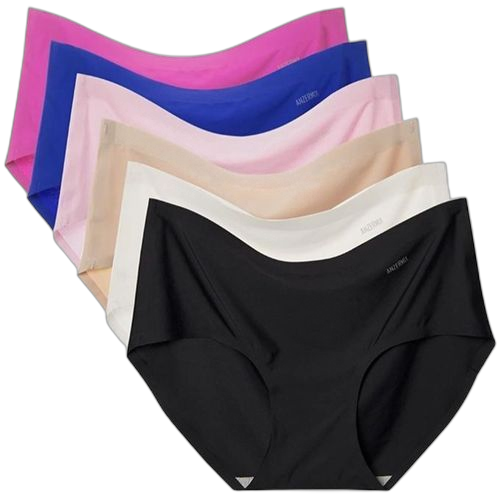 Lots de 6 boxer femme invisble