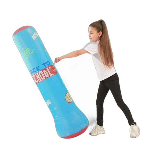 Louna sac de boxe gonflable pour enfant bleu