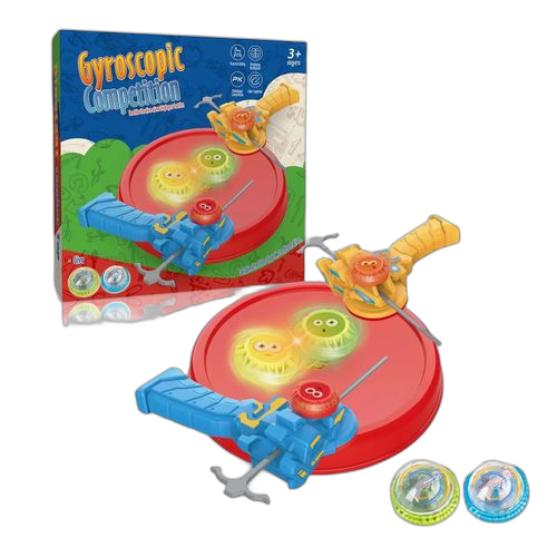 Louna toupie lumineuse _avec un grand air de jeu et deux lanceurs