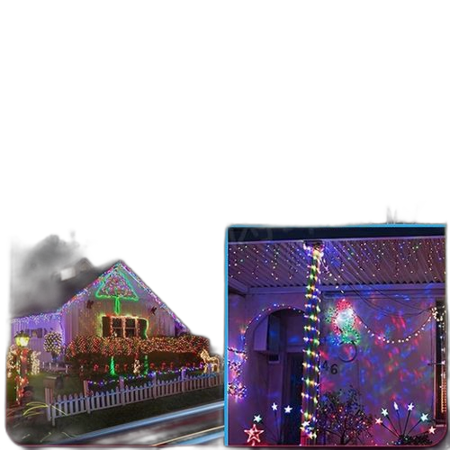 Lumières colorées télécommandées