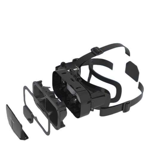 Lunettes de réalité virtuelle/vr headset avec gamepad