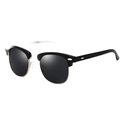 Lunettes de soleil polarisées hommes femmes lunettes de soleil sport à monture rondegris