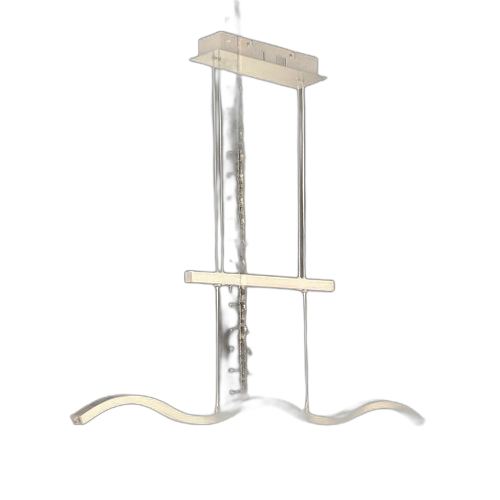 Lustre moderne à led 36 w à intensité variable pour salon,