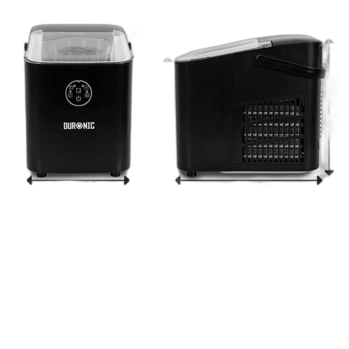 Machine à glaçons automatique 120w 8 cubes en 6 à 8 minutes