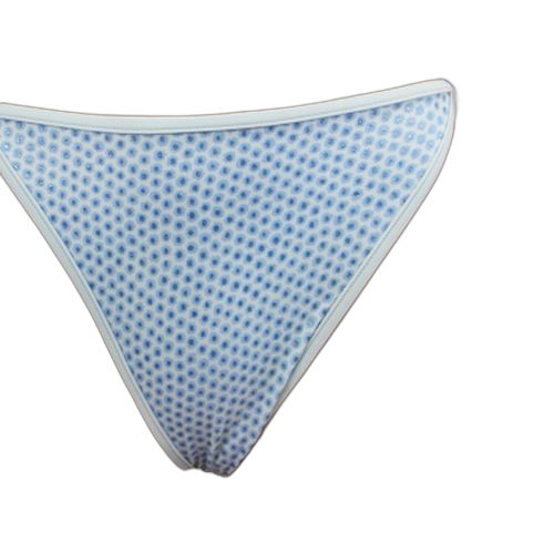 Maillot de bain deux piecespolyester bleu clair