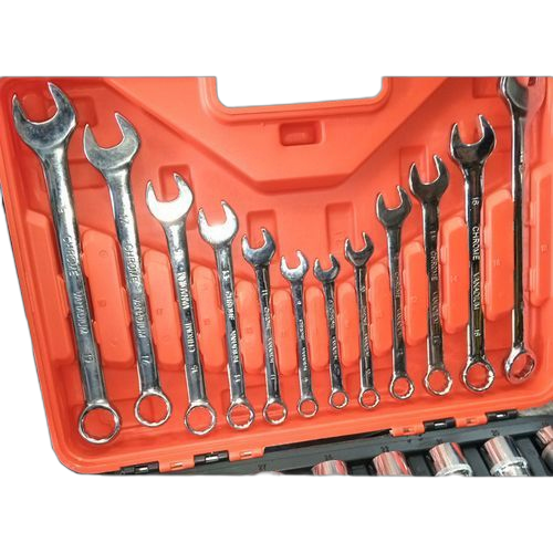 Mallette à outils 37 piècesen chrome