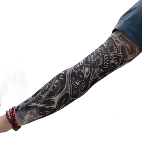 Manchon de tatouage de bras de protection uv 1/2pcs