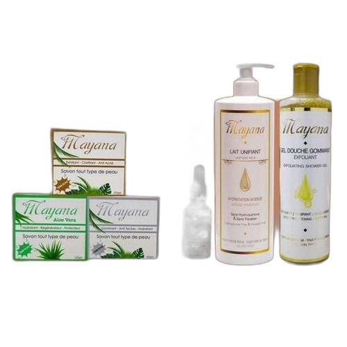 Mayana authentique gamme completemayana 4 in 1 lait + 3 savons