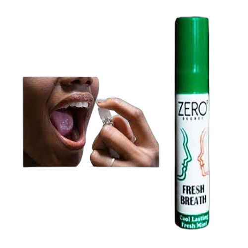 Menthe spray d'haleine fraiche zéro dégrée