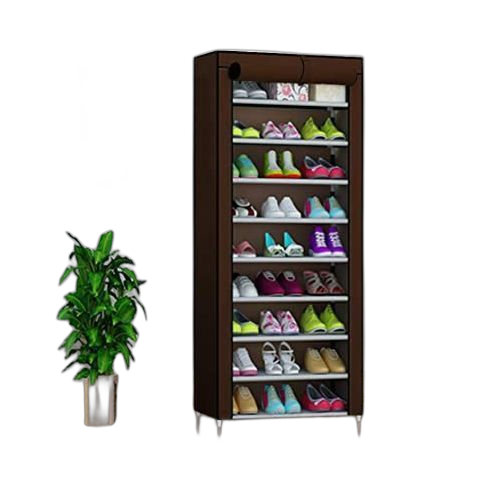 Meuble de rangement de chaussutres 9 étagères 27 paires