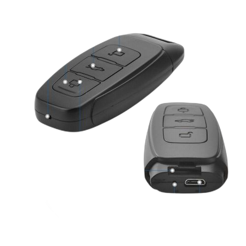 Mini caméra cachée pour clé de voiture 1080p