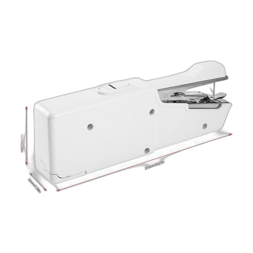 Mini machine à coudre portative électrique portative de point de machine à coudre a placé l'outil de couture tenu dans la main de tissu de vêtements de ménage. Votre shopping simplifié de A à Z avec Diaytar