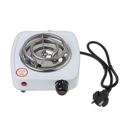 Mini réchaud electrique 1000 watt blanc