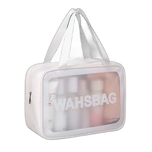 Mini sac washbag multifonctions blanc. Optimisez votre budget avec Diaytar Sénégal