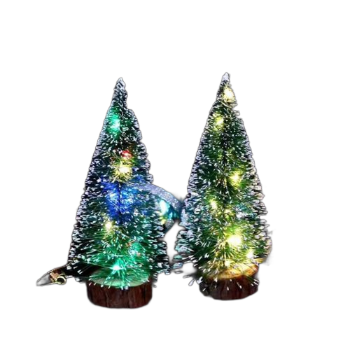 Mini sapin de noël réaliste lumineux