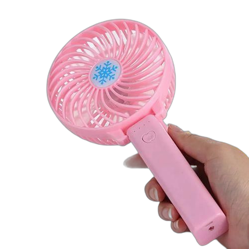 Mini ventilateur portatif rechargeable avec câble usb à main
