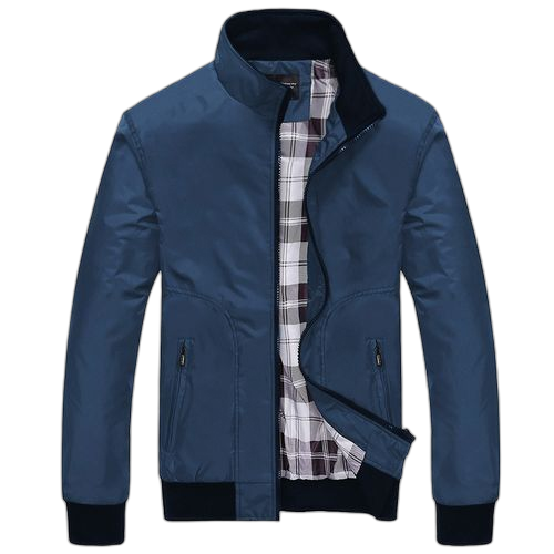 Misslai fashion vestes épaisse d'hiver et manteaux homme navy