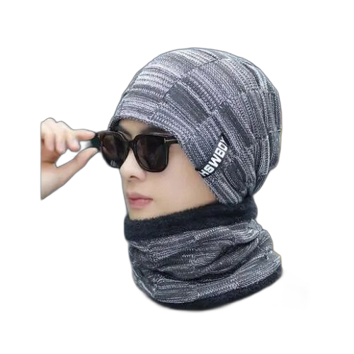Mode hiver chapeau chaud chapeau en peluche chapeau tricot épais