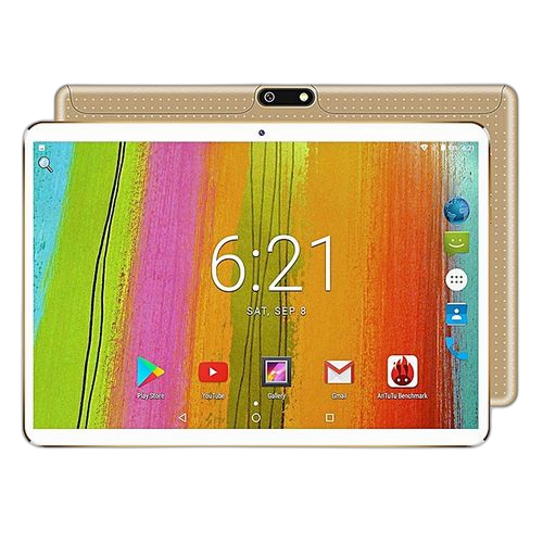 Modio tablette a101 4lte ecran 10"dual sim android 6.1 rom 32go ram 2go wifi bluetooth doré