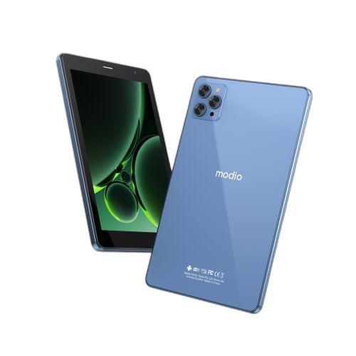 Modio tablette éducative 5g enfant ecran 8pouce 128go rom 6go ram bleu