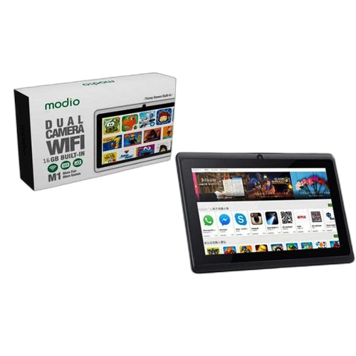 Modio tablette éducative enfant ecran 7pouce 64go rom 4go ram blanc