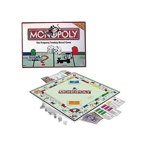 Monopoly jeux de société 2 8 joueurs 8 ans et plus blanc