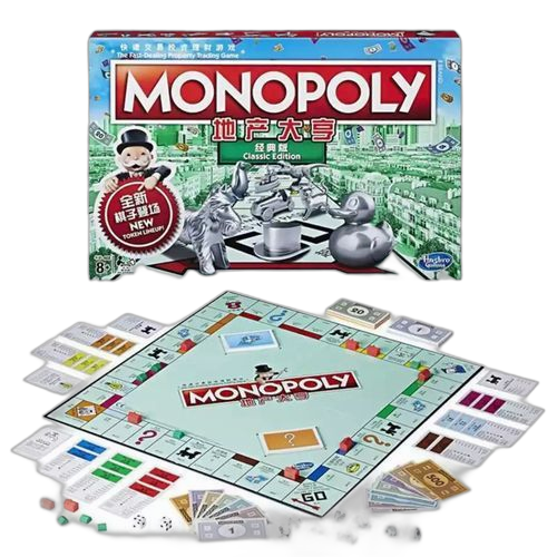 Monopoly mini monopoly jeux de société 2 8 joueurs 8 ans et plus blanc
