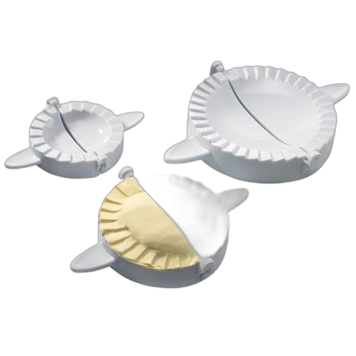 Moule à boulettes & fataya boîte de 3 : moyen, grand et petit modèle multicolore