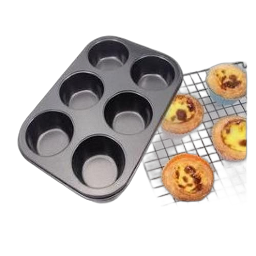 Moule à gâteau muffin cupcakes 12 en 1 – noir – Image 3