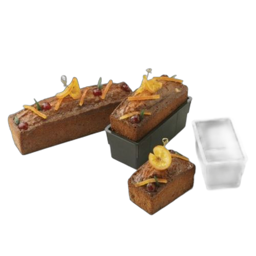 Moule à gâteau set de 3 pièces noir