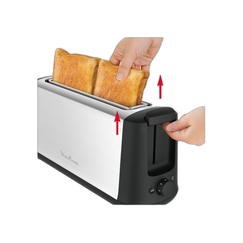 Moulinex grille pain electrique 1 fente moulinex 1000w gris