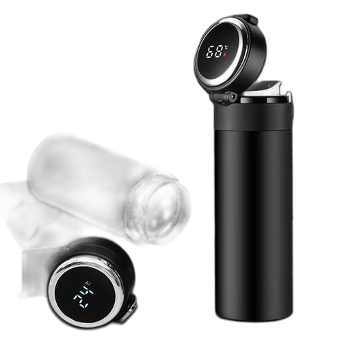 Mug isotherme conservateur multicolore led températures