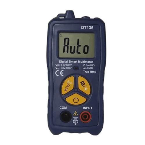 Multimètre numérique portable avec rétro éclairage lampe de poche ac/dc