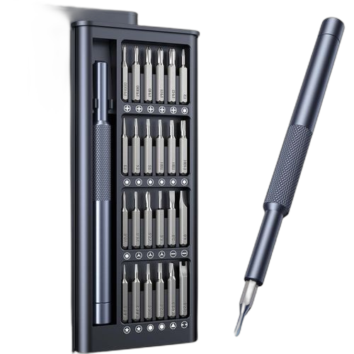 Mythco mini tournevis de précision 25 en 1, kit d'outils de réparation magnétique