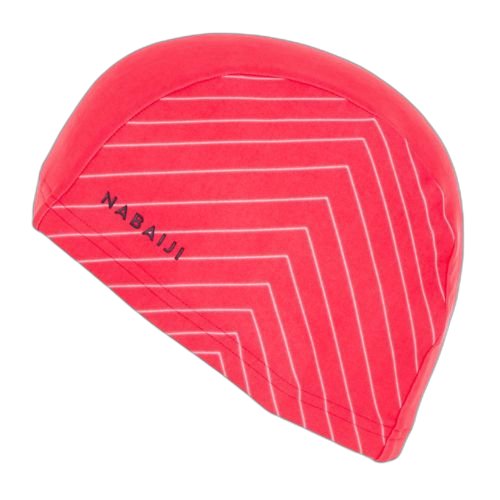 Nabaiji bonnet de bain maille print taille l chev coral