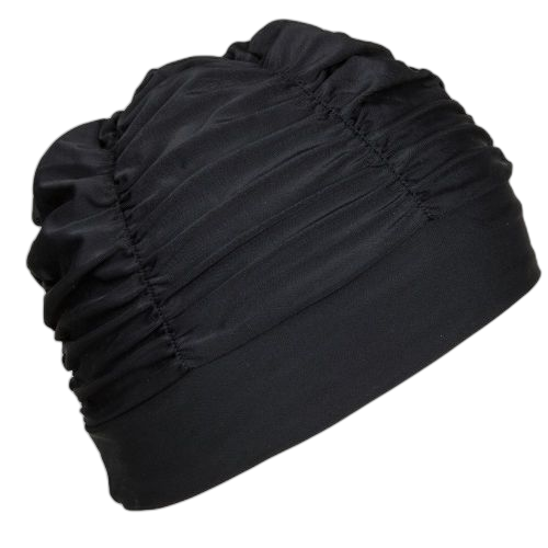 Nabaiji bonnet de bain natation maille volume noir