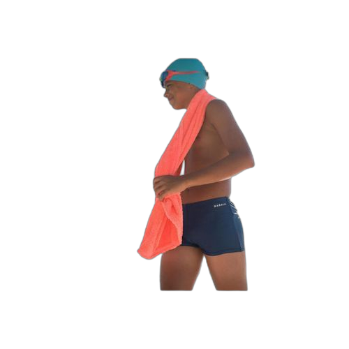 Nabaiji maillot de bain natation garçon boxer 100 plus noir by decathlon