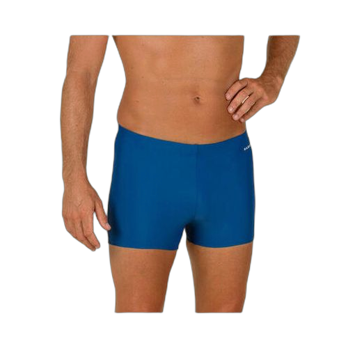 Nabaiji maillot de bain natation homme boxer 100 basic bleu