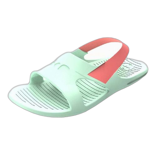 Nabaiji sandales de piscine enfants slap 100 basic bleu vert