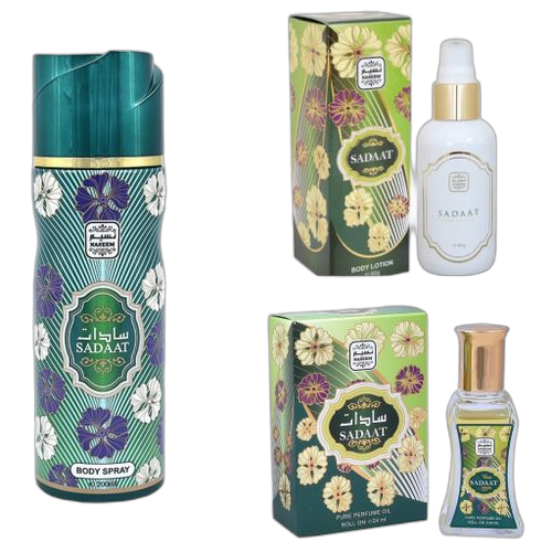 Naseem gamme sadaat lotion parfum concentré déodorant