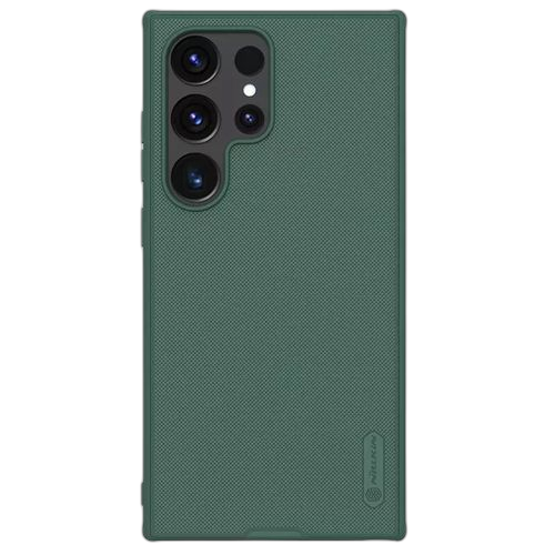 Nillikin coque samsung s24 ultra super frosted shield pro matte qualité prémuim vert