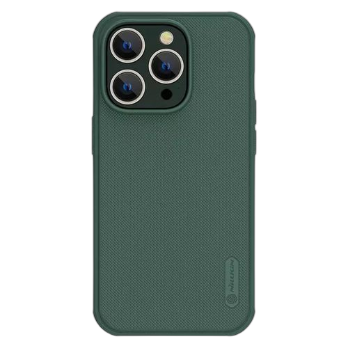 Nillkin coque iphone 15 pro max frosted shield pro qualité prémuim rouge