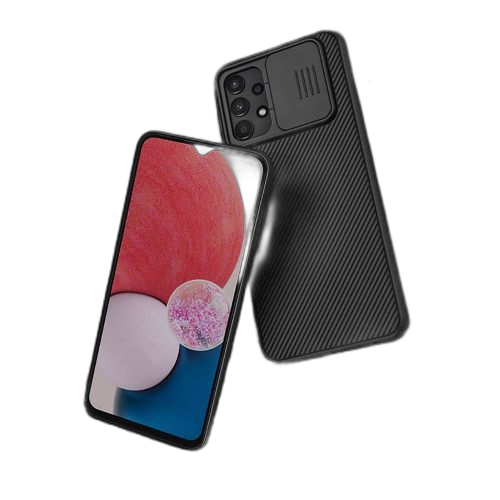 Nillkin coquesamsung galaxy a14 5g noir avec protection caméra qualité prémuim