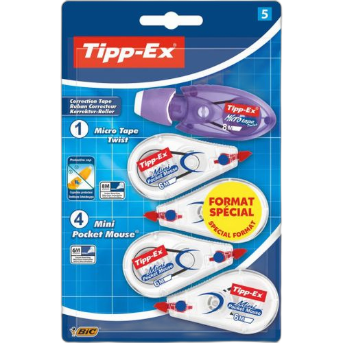 No blanco souris tipp ex