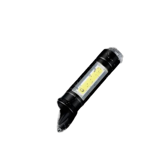 Noir torche à main rechargeable. Diaytar Sénégal : Le plaisir d'acheter sans se priver