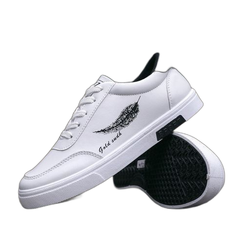 Nouvelles chaussures de sport respirantes pour hommes blanc